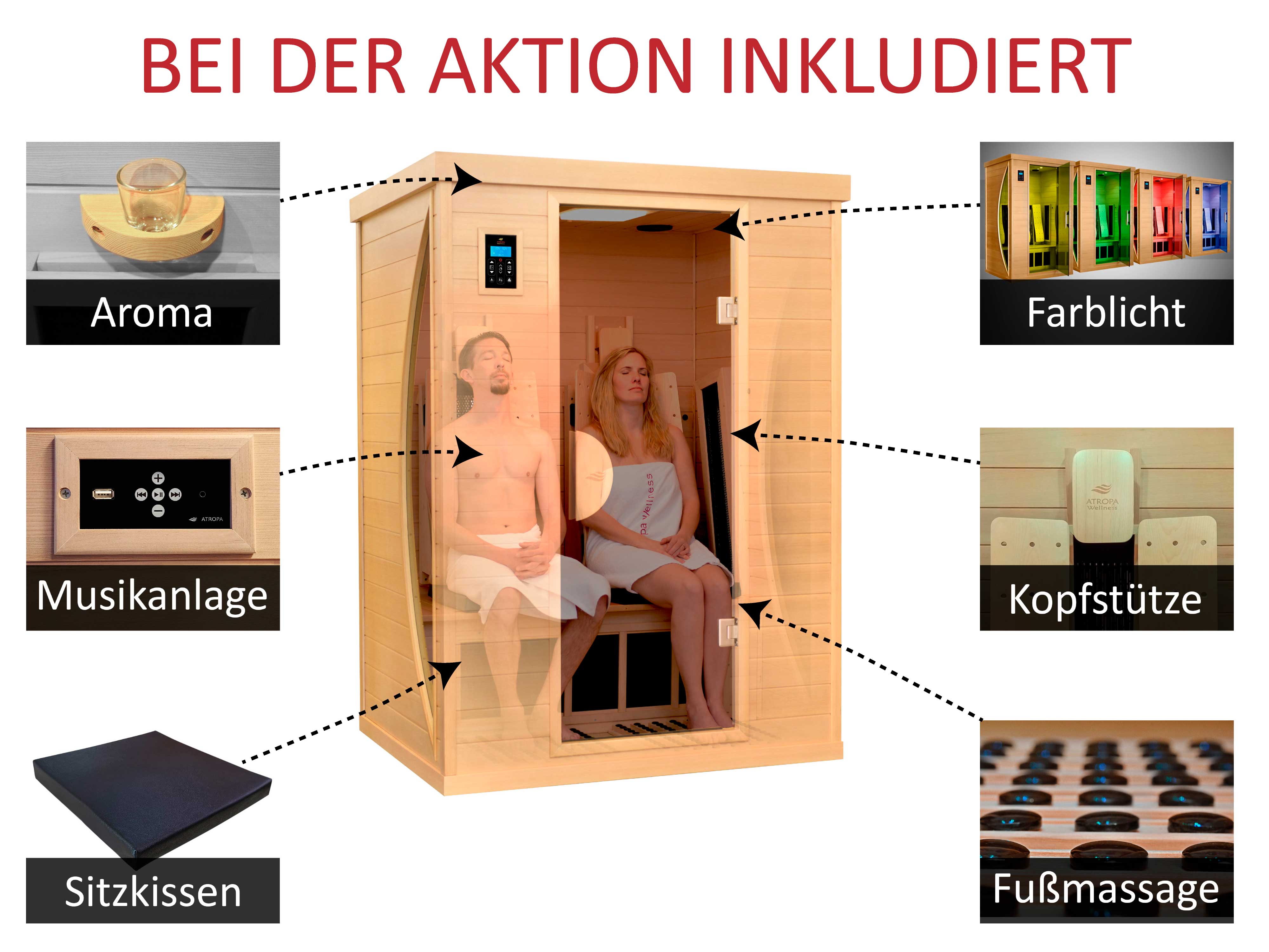 w zestawie Wellnesspaket