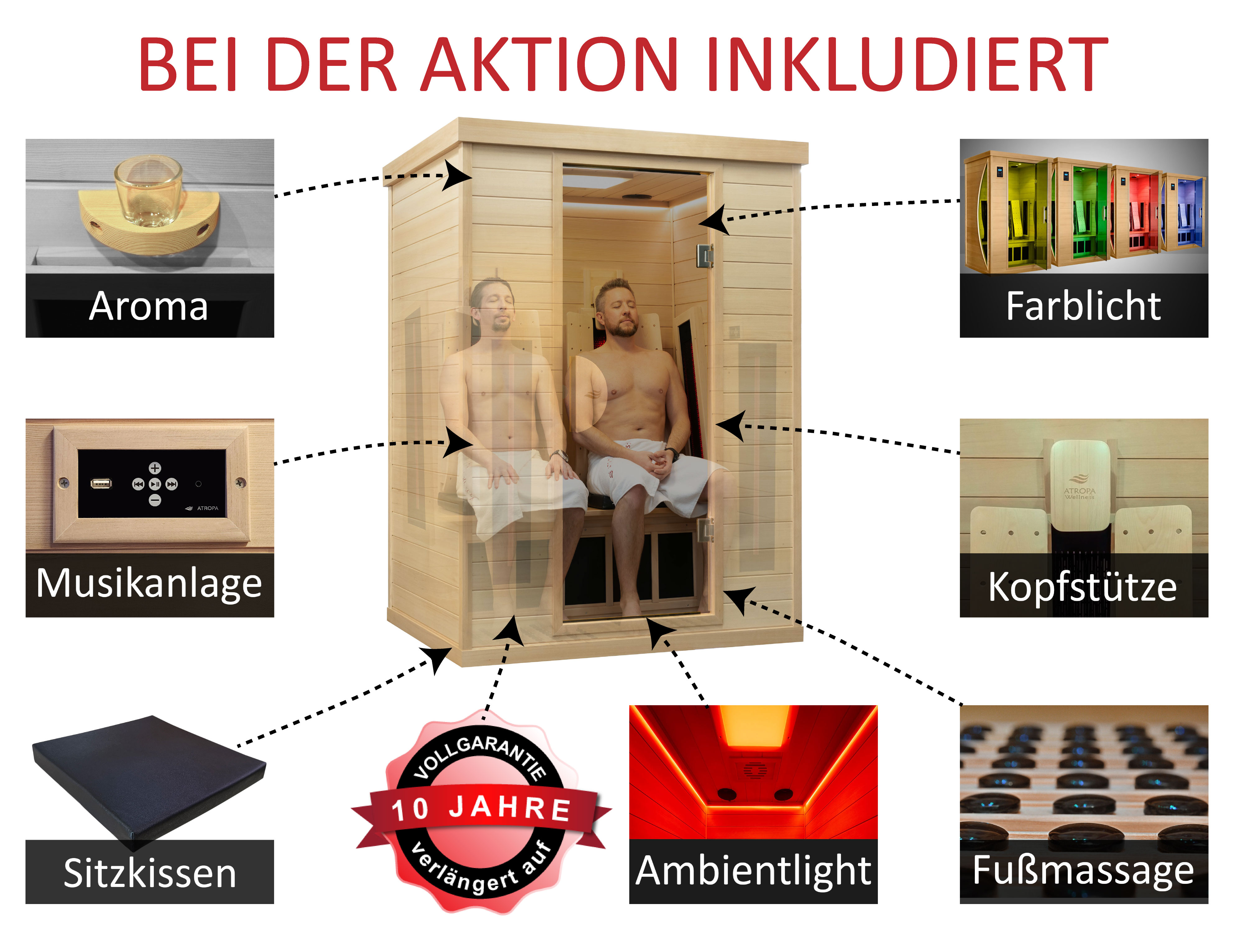 w zestawie z pakietem Wellnesspaket